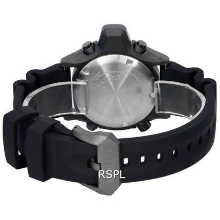 Orologio da uomo Citizen Promaster Aqualand Full Luminous Dial Quartz Diver's JP2007-17W 200M