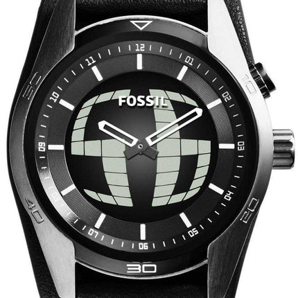 Orologio da uomo Fossil Coachman analogico-digitale con quadrante nero JR1472