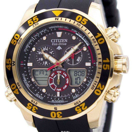 Orologio cronografo Citizen Eco-Drive Promaster World Time JR4046-03E JR4046