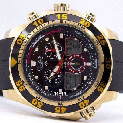 Orologio cronografo Citizen Eco-Drive Promaster World Time JR4046-03E JR4046