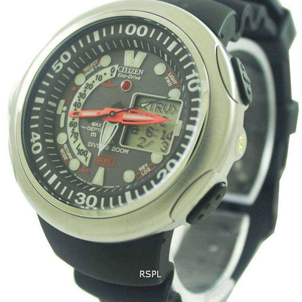 Orologio da uomo Citizen Promaster Aqualand Diver's Eco-Drive JV0000-01E