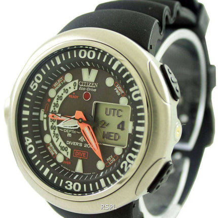Orologio da uomo Citizen Promaster Aqualand Eco-Drive Diver's JV0007-02E