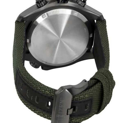 Orologio da uomo Citizen Promaster Land 35th Anniversary Cronografo Quadrante Verde Eco-Drive JV1005-02W 200M