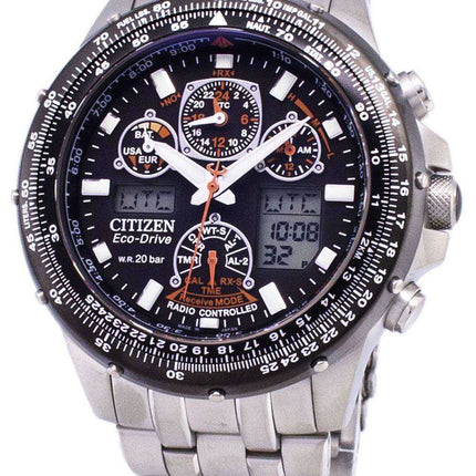 Orologio da uomo Citizen Promaster Eco-Drive Power Reserve Radio 200M JY0030-52E