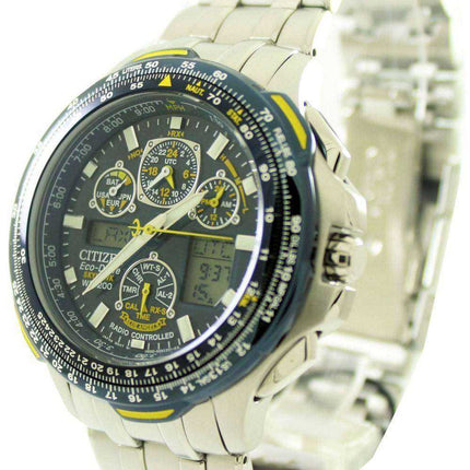 Orologio da uomo Citizen Sky-Blue Blue Angels Skyhawk JY0040-59L JY0040