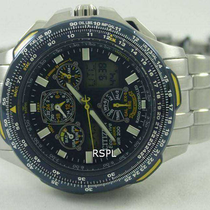 Orologio da uomo Citizen Sky-Blue Blue Angels Skyhawk JY0040-59L JY0040