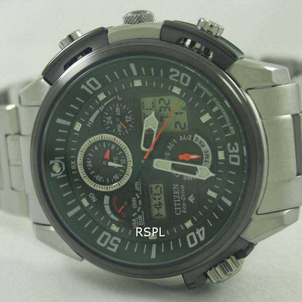 Citizen Promaster Skyhawk EcoDrive Titanium JY8000-50E JY8000 Orologio radiocontrollato World Time da uomo