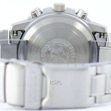 Orologio da uomo Citizen Promaster Sky Pilot Titanium Eco-Drive radiocontrollato World Time JY8020-52E