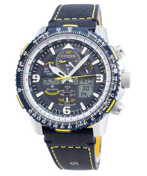 Orologio da uomo Citizen PROMASTER Skyhawk AT Eco-Drive JY8078-01L radiocontrollato 200M
