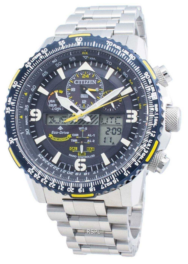 Orologio da uomo Citizen PROMASTER Skyhawk AT Eco-Drive JY8078-52L radiocontrollato 200M