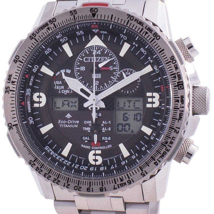 Orologio da uomo Citizen Skyhawk radiocontrollato Eco-Drive JY8100-80E 200M