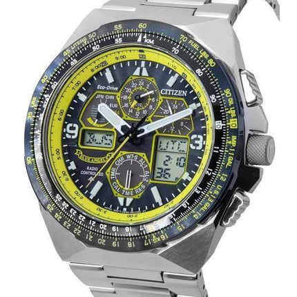 Orologio da uomo Citizen Promaster Skyhawk AT Blue Angels Cronografo Eco-Drive JY8125-54L 200M