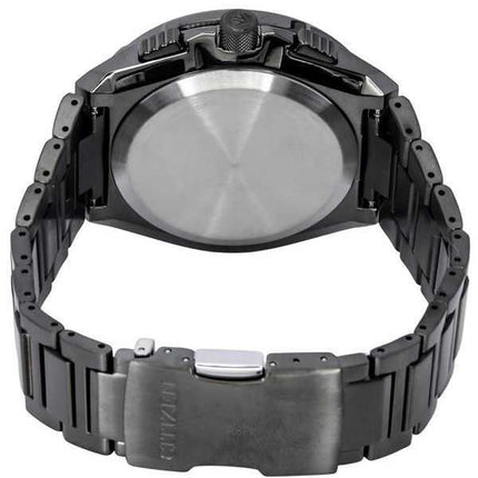 Orologio da uomo Citizen Promaster Skyhawk AT con quadrante nero cronografo Eco-Drive JY8127-59E 200M