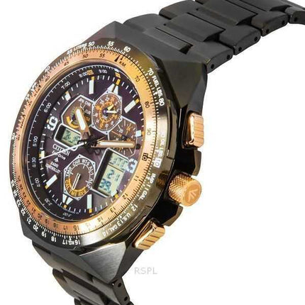 Orologio da uomo Citizen Promaster Skyhawk AT Anniversary Limited Edition quadrante nero Eco-Drive JY8146-54E 200M