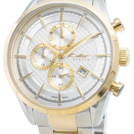 Orologio da uomo al quarzo cronografo Kolber Geneve K9050211752