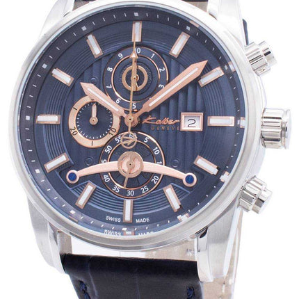 Orologio da uomo al quarzo cronografo Kolber Geneve K9065101452