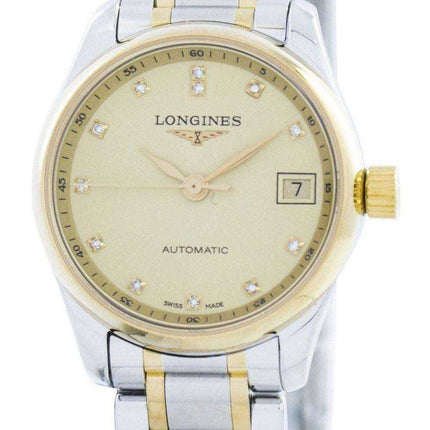 Longines Master Collection Automatic Diamond Accent L2.128.5.37.7 Orologio da donna