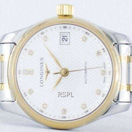 Longines Master Collection Automatic Power Reserve Diamond Accent L2.128.5.77.7 Orologio da donna