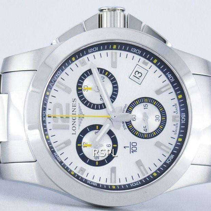 Longines Conquest 1 / 100th St. Moritz Quartz Chronograph L3.700.4.78.6 Orologio da uomo
