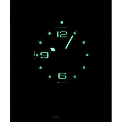 Orologio da uomo Longines HydroConquest in acciaio inossidabile quadrante nero automatico subacqueo L3.742.4.56.6 300M