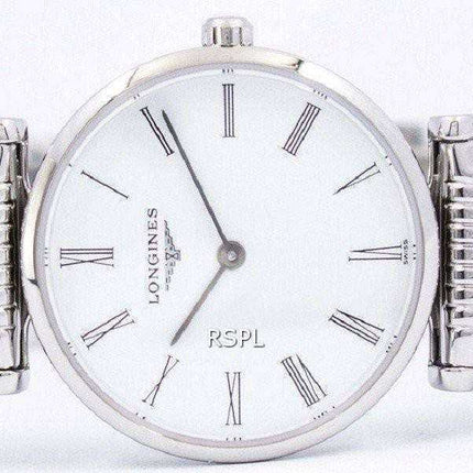 Longines La Grande Classique Quartz White Dial L4.209.4.11.6 Orologio da donna