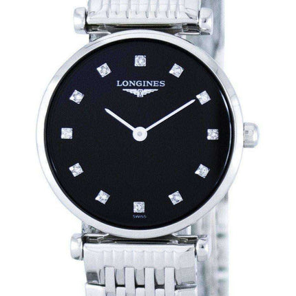 Longines Le Grande Classique Quartz Diamond Accent L4.209.4.58.6 Orologio da donna