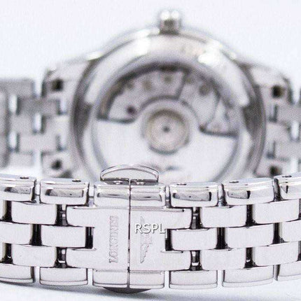 Longines Flagship Automatic Diamond quadrante bianco L4.274.4.27.6 orologio da donna