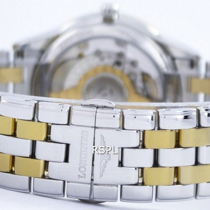 Longines Flagship Automatic Power Reserve 21 Jewels Diamond Accent L4.774.3.37.7 Orologio da uomo