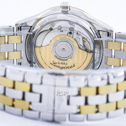 Longines Flagship Automatic Power Reserve 21 Jewels Diamond Accent L4.774.3.37.7 Orologio da uomo