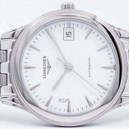 Longines Flagship Automatic White Dial L4.774.4.12.6 Orologio da uomo