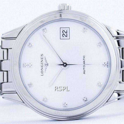 Longines Flagship Automatic Power Reserve Diamond Accent L4.774.4.27.6 Orologio da uomo