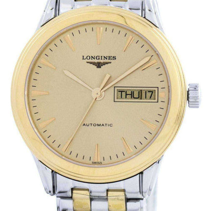 Longines Flagship Automatic Power Reserve 25 Jewels L4.799.3.32.7 Orologio da uomo