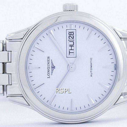 Longines Flagship Automatic Power Reserve 25 Jewels L4.799.4.12.6 Orologio da uomo