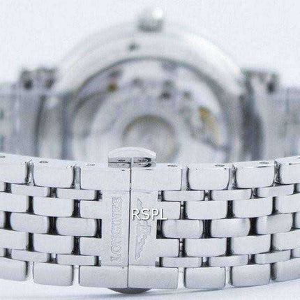 Orologio da uomo Longines Elegant Automatic Diamond Accent L4.810.4.57.6