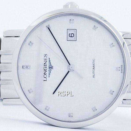 Longines Elegant Collection Automatic Diamond Accent L4.810.4.77.6 Orologio da uomo
