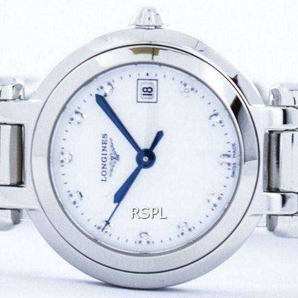 Longines PrimaLuna Quartz Diamond Accent L8.110.4.87.6 Orologio da donna