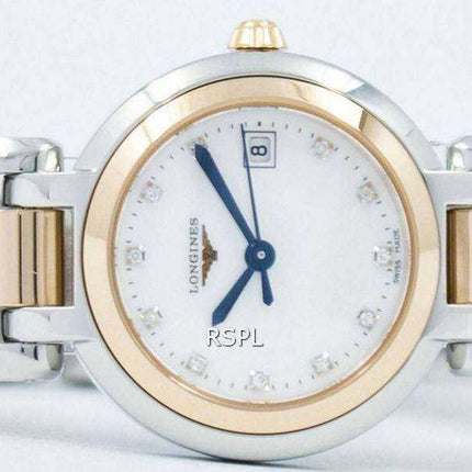 Longines PrimaLuna Quartz Diamond Accent L8.110.5.87.6 Orologio da donna
