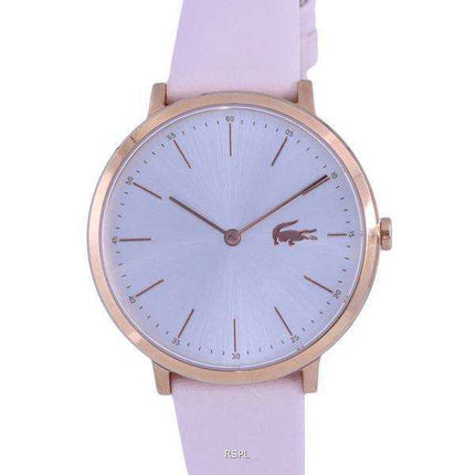 Orologio Lacoste Moon Rose Gold Tone Acciaio inossidabile Quadrante argentato Quarzo LA-2000948.G Orologio da donna