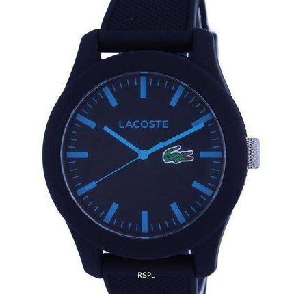 Orologio da uomo Lacoste Analog Silicon quadrante nero al quarzo LA-2010791.G
