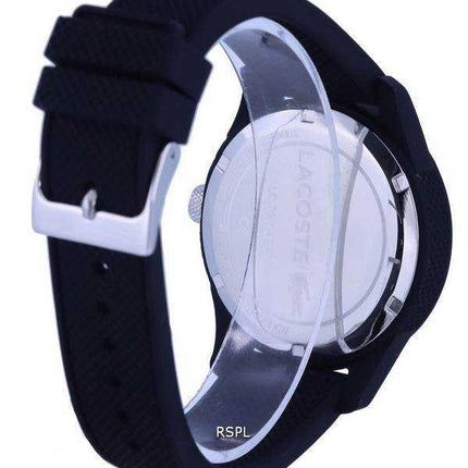 Orologio da uomo Lacoste Analog Silicon quadrante nero al quarzo LA-2010791.G