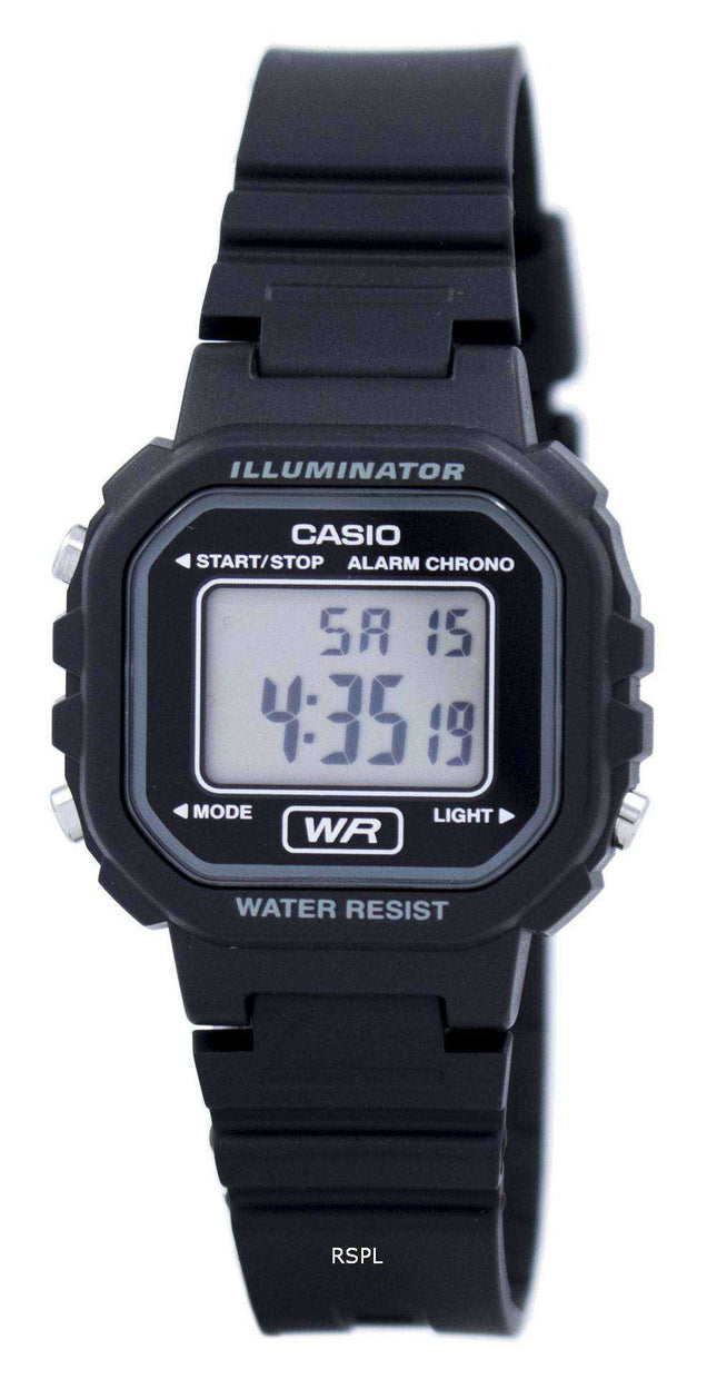 Orologio al quarzo digitale Casio Alarm Chrono Illuminatore Orologio donna LA-20WH-1ADF LA20WH-1ADF