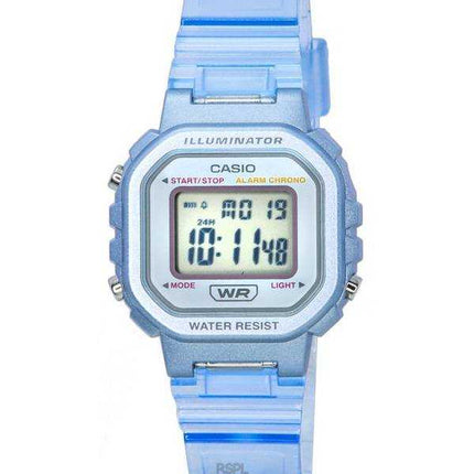 Orologio da donna al quarzo digitale sportivo traslucido Casio POP LA-20WHS-2A LA20WHS-2