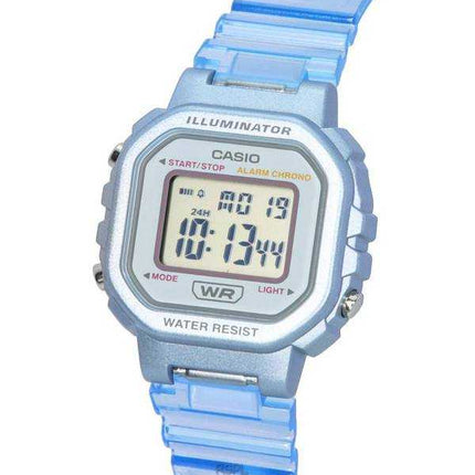 Orologio da donna al quarzo digitale sportivo traslucido Casio POP LA-20WHS-2A LA20WHS-2