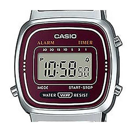 Casio Alarm Digital LA-670WA-4D LA670WA-4D Orologio da donna