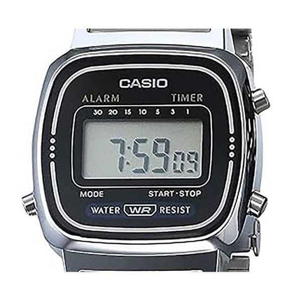Casio Digital Classic Alarm Timer LA670WA-1DF LA670WA-1 Orologio da donna