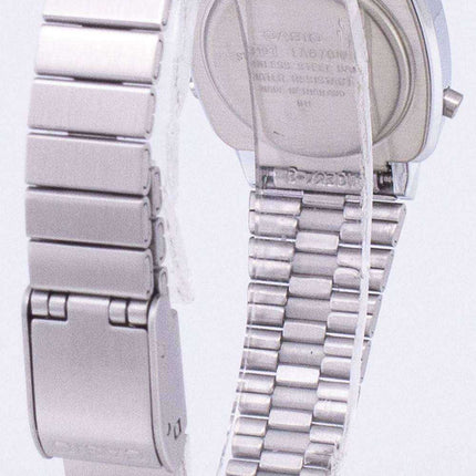 Casio Digital Alarm Timer per sveglia in acciaio inossidabile LA670WA-7DF LA670WA-7 Orologio da donna