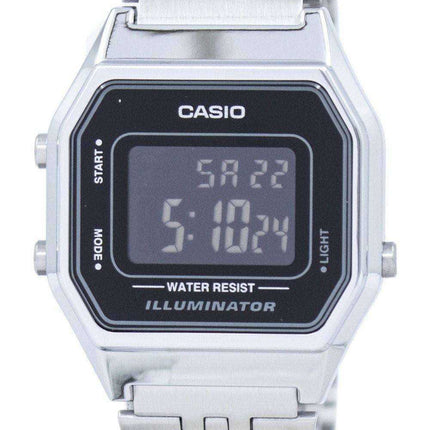 Casio Vintage Illuminator Alarm Digital LA680WA-1BDF Orologio da donna