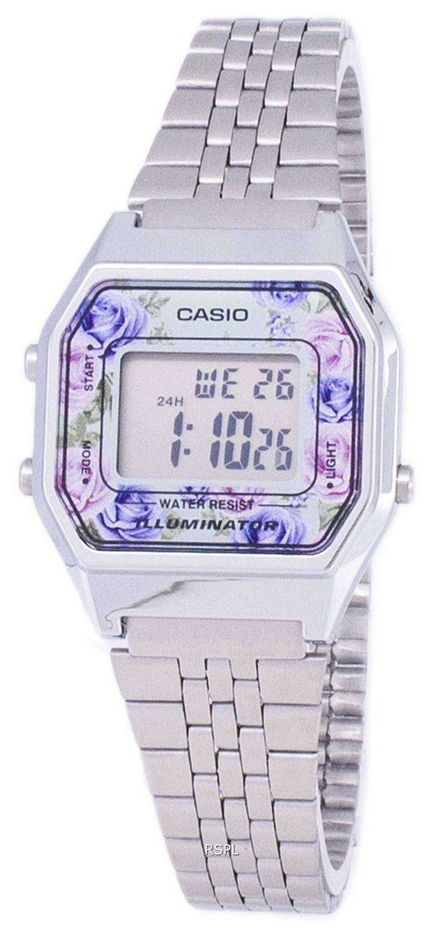 Casio Youth Vintage Illuminator Quartz Digital Orologio da donna LA680WA-2C