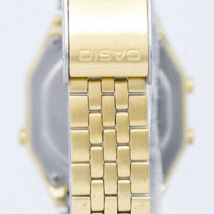 Orologio al quarzo digitale Casio in acciaio inossidabile LA680WGA-1BDF Orologio donna LA680WGA-1B
