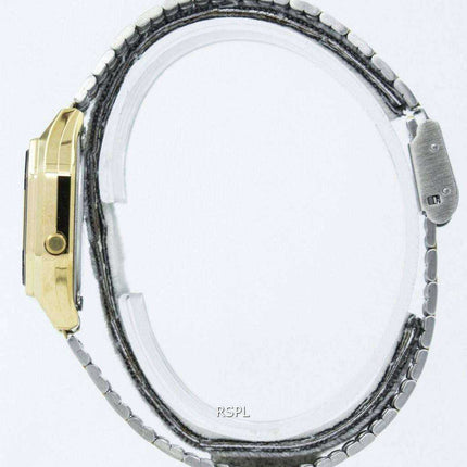 Casio Digital Al quarzo Illuminatore in acciaio inossidabile LA680WGA-1DF LA680WGA-1 Orologio da donna